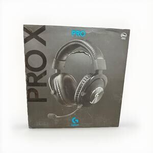 Logitech G PRO X Wired PC Gaming Headset Black | Model 981-001260 | Open Box